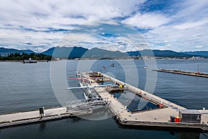 The thriving metropolis of Vancouver, British Columbia