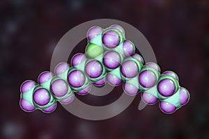 Thromboxane molecule, a lipid eicosanoid