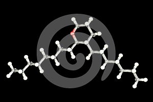 Thromboxane molecule, a lipid eicosanoid