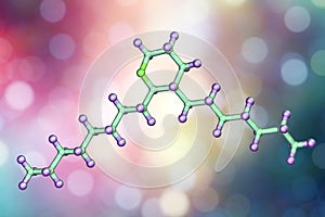 Thromboxane molecule, a lipid eicosanoid