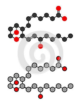 Thromboxane A2 (TXA2) molecule