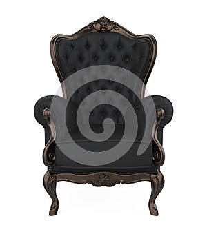 Throne Chair Isolated