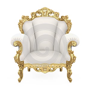 Throne Chair Isolated