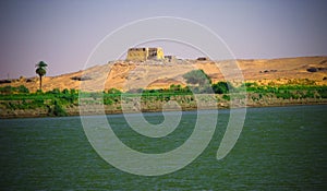 The Throne Hall building in Old Dongola at Kerma, Nubia, Sudan