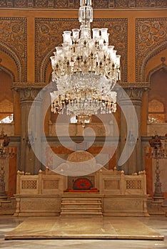 Throne Seat at Khilwat Mubarak of Chowmahalla Palace