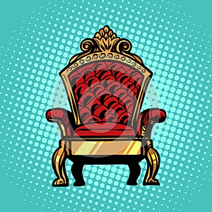 Throne, symbol of Royal power