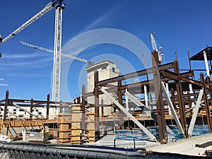 Constructing the new Chase Center for the San Francisco Golden State Warriors basketball team, 2.