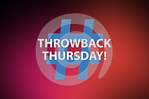 throwback thursday on red