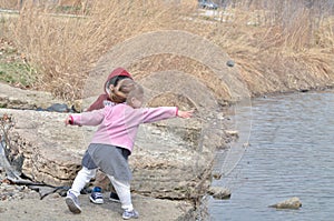 Throwing rocks 2