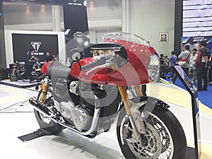 Thruxton R Cafe racer triumph