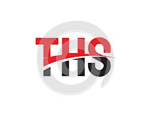 THS Letter Initial Logo Design Vector Illustration
