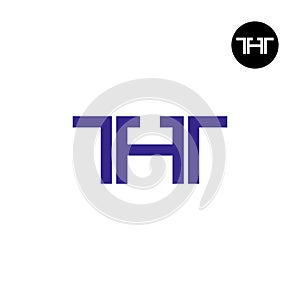 THT Logo Letter Monogram Design