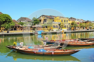 Thu Bon River in Hoi An Ancient Town