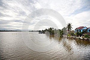 Thu Bon River Vietnam