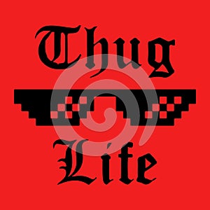 Thug Life sticker