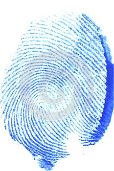 Thumb print photo