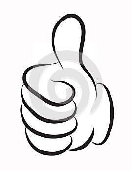 Thumb Up Vector photo