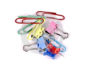 Thumbnails, paper clips and binder clips