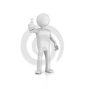 Thumbs Up Figure photo