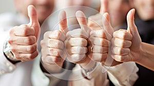 The Thumbs-Up Gesture.AI generated image