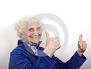 Thumbs Up Granny