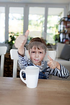 Thumbs up for healthy refreshment