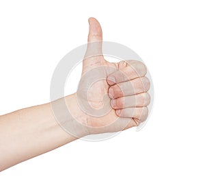 Thumbs up vote - Like