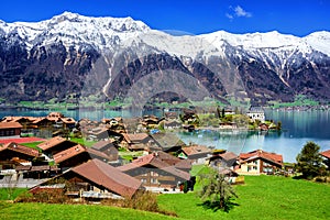 Thun lake, Switzerland