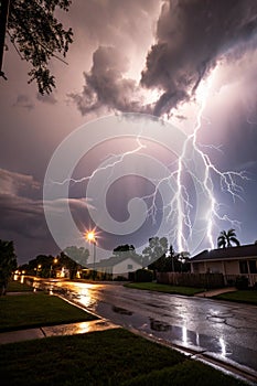 Thunder and Lightning Summer Storm