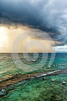 The thunder storms in Lapu Lapu city photo