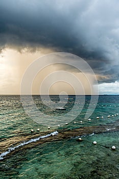 The thunder storms in Lapu Lapu city photo
