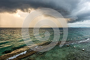 The thunder storms in Lapu Lapu city photo