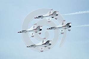Thunderbird Jets Aerobatic