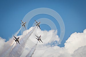 US Air Force Thunderbirds Jets