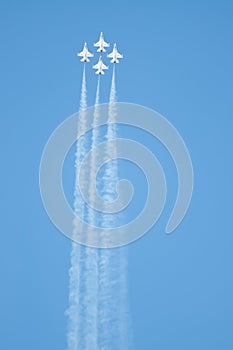 Thunderbirds in action.