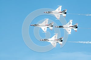 Thunderbirds in action.