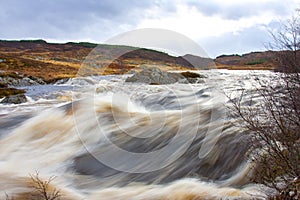 Thunderous Water on Rannoch Moor