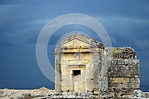 Before a thunderstorm