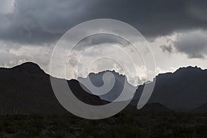 Thunderstorm in Big Bend National Park