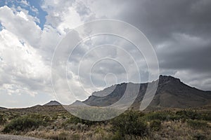 Thunderstorm in Big Bend National Park