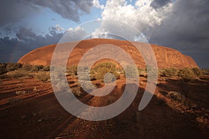 Thunderstorm Over Ayers Rock
