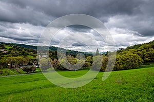 Thunderstorm over the Lafayette Reservoir