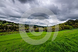 Thunderstorm over the Lafayette Reservoir