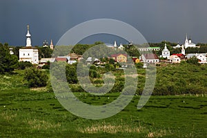 Thunderstorm over Suzdal