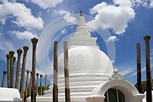 Thuparamaya Temple, Anuradhapura, Sri Lanka