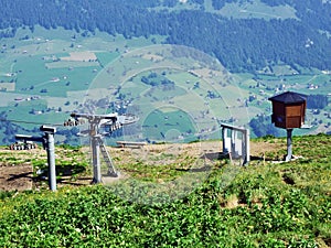 Thur River valley in the Toggenburg region