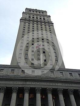 Thurgood Marshall United States Courthouse in Manhattan. photo