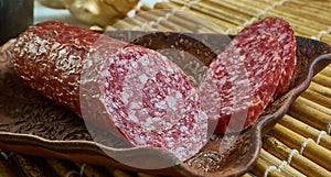 German  Thuringer rotwurst