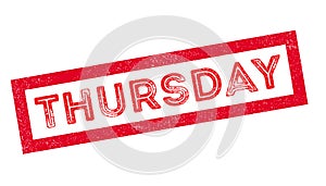 Thursday rubber stamp