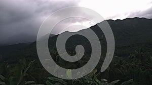 Thusharagiri viewpoint in cloudy morning